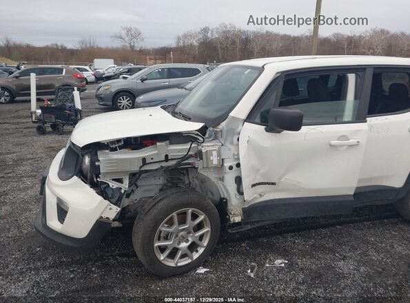ZACNJDB11PPP69320 2023 JEEP RENEGADE White Vista frontal
