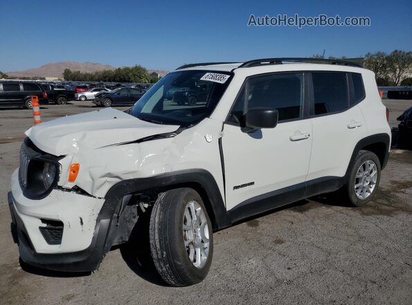 ZACNJDB15NPN71997 2022 JEEP RENEGADE White Передня ліва чверть