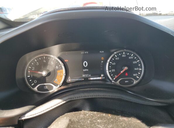 ZACNJDB15NPN71997 2022 JEEP RENEGADE White Вид щитка приладів