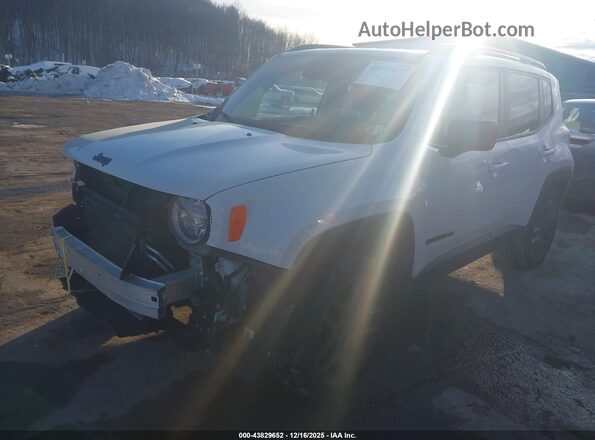 ZACNJDB16MPM51432 2021 JEEP RENEGADE Белый Передняя левая четверть