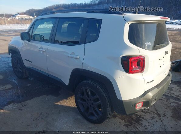 ZACNJDB16MPM51432 2021 JEEP RENEGADE Белый Задняя левая четверть