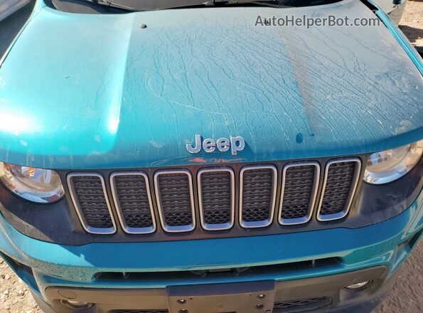 ZACNJDB1XNPN92005 2022 JEEP RENEGADE Бирюзовый Вид задней части салона
