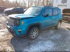 2021 Jeep Renegade Latitude 4x4 Teal vin: ZACNJDBB3MPM76653