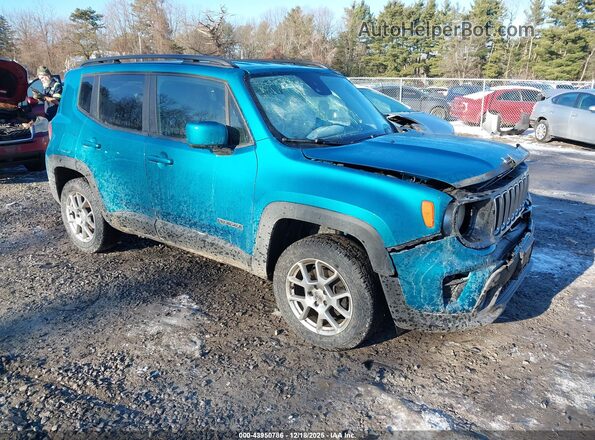 ZACNJDBB3MPM76653 2021 JEEP RENEGADE Teal Առջևի աջ