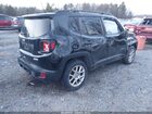 2021 Jeep Renegade Latitude 4x4 Black vin: ZACNJDBB4MPM39577