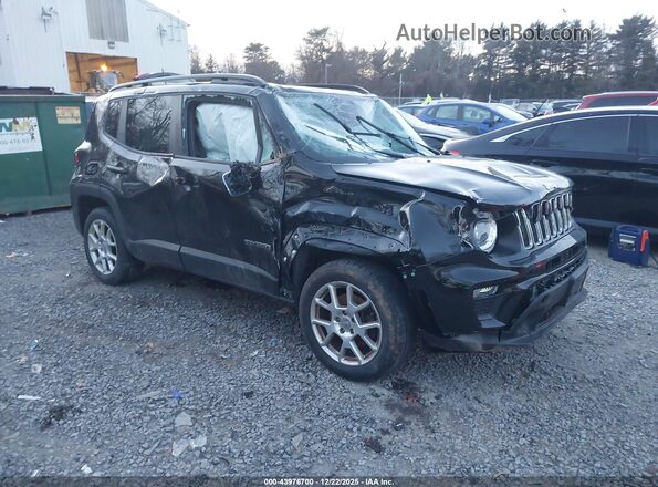 ZACNJDBB4MPM39577 2021 JEEP RENEGADE Black Передня права чверть