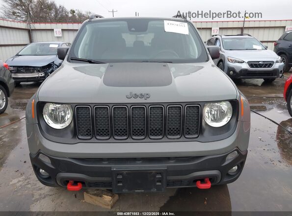 ZACNJDC12MPM68856 2021 JEEP RENEGADE Gray უკანა სალონის ხედი