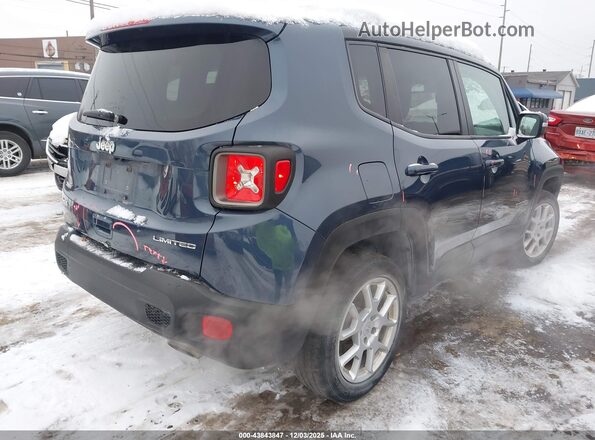 ZACNJDD19MPM46481 2021 JEEP RENEGADE Blue Tył prawy