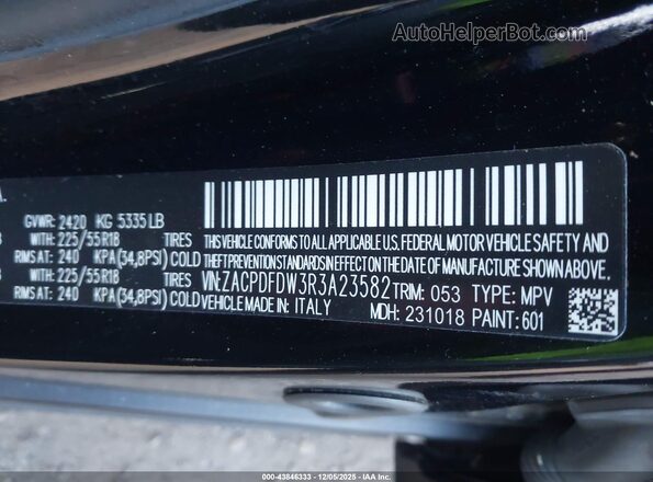 ZACPDFDW3R3A23582 2024 DODGE OTHER Black Вид підкапотного простору