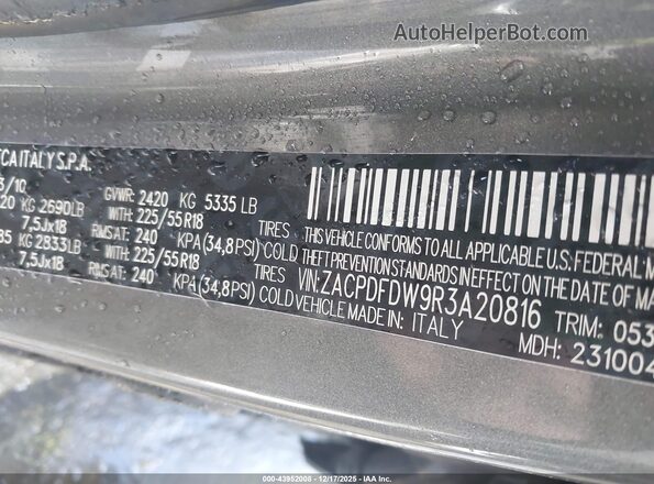 ZACPDFDW9R3A20816 2024 DODGE OTHER Черный Вид подкапотного пространства