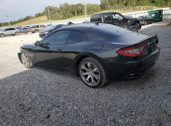 ZAM45VLA4G0177483 2016 MASERATI GRANTURISM Черный Задняя левая четверть