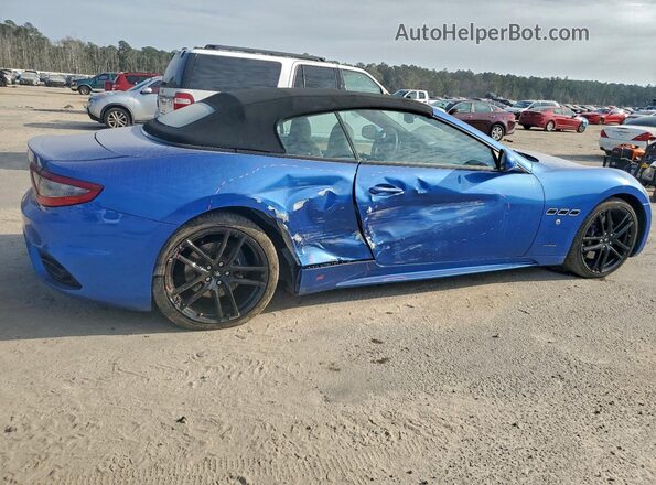 ZAM45VMA5J0282541 2018 MASERATI GRANTURISM Blue Tył prawy