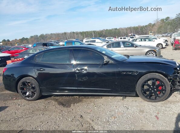 ZAM56RPA0H1238245 2017 MASERATI QUATTROPOR Black უკანა სალონის ხედი