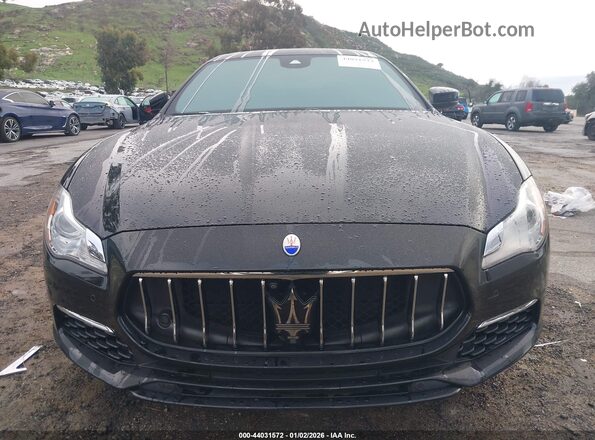 ZAM56RPL4H1244891 2017 MASERATI QUATTROPOR Black Вид спереду