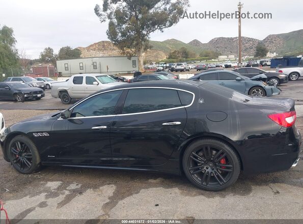 ZAM56RPL4H1244891 2017 MASERATI QUATTROPOR Black Панорамний вид салону 360°