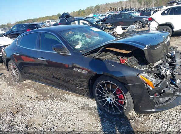 ZAM56RPS4H1256904 2017 MASERATI QUATTROPOR Черный Передняя правая четверть