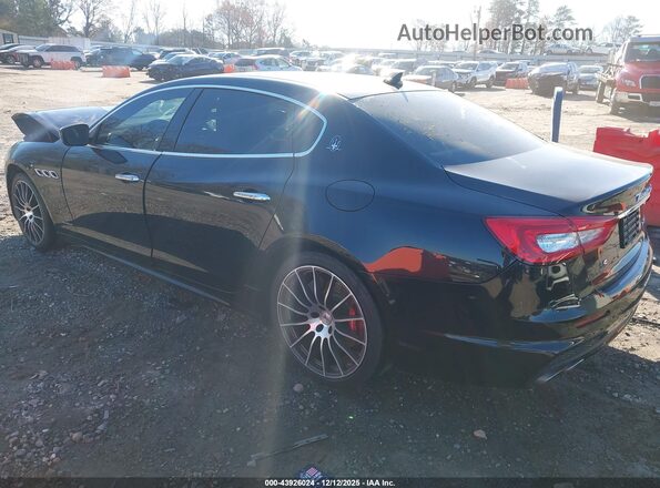 ZAM56RPS4H1256904 2017 MASERATI QUATTROPOR Черный Задняя левая четверть