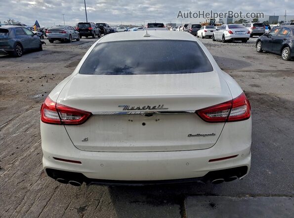 ZAM56RPS6H1230210 2017 MASERATI QUATTROPOR White Widok z tyłu