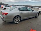 2016 Maserati Quattroporte S Silver vin: ZAM56RRA0G1167978
