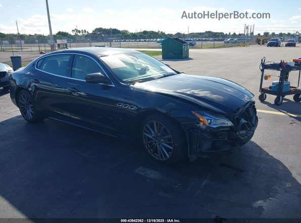 ZAM56YPM9N1391111 2022 MASERATI QUATTROPOR Black Delantero derecho