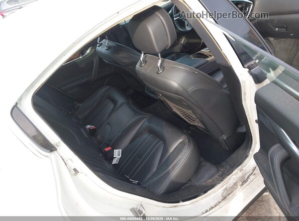 ZAM57RSA6G1189765 2016 MASERATI GHIBLI White Vista de la etiqueta del VIN