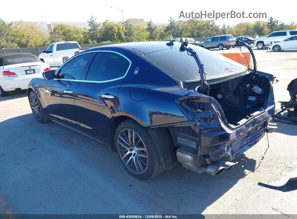 ZAM57RSS7H1248705 2017 MASERATI GHIBLI Dark Blue Հետևի ձախ