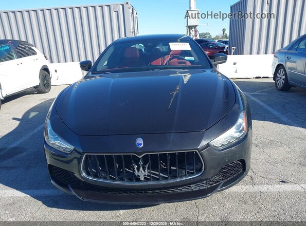 ZAM57RSS8H1233596 2017 MASERATI GHIBLI Black Widok zestawu wskaźników