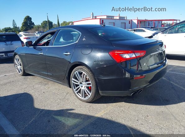 ZAM57RSS8H1233596 2017 MASERATI GHIBLI Black Tył lewy