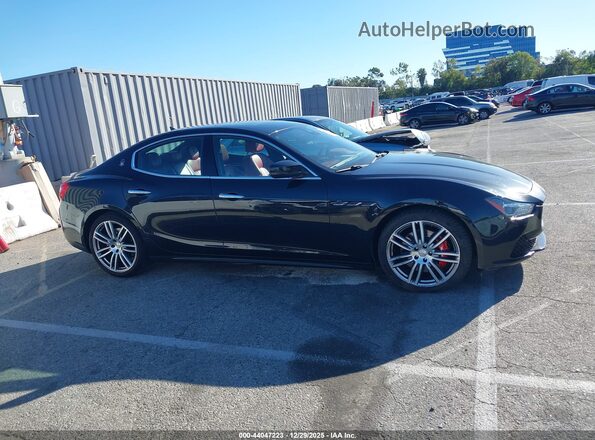 ZAM57RSS8H1233596 2017 MASERATI GHIBLI Black Widok wnętrza z tyłu
