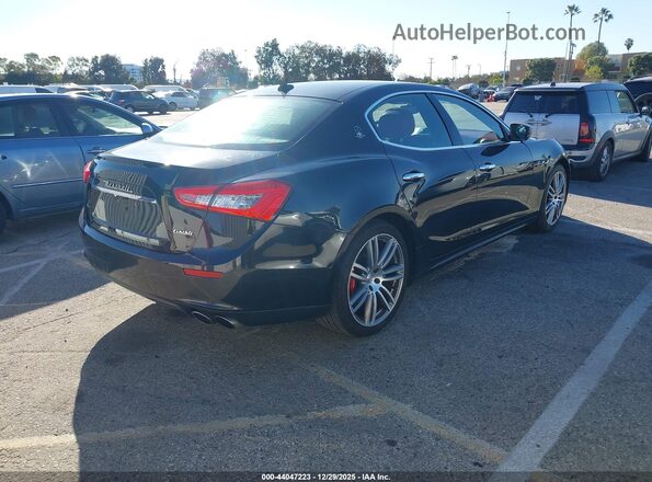 ZAM57RSS8H1233596 2017 MASERATI GHIBLI Black Tył prawy
