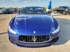 2017 Maserati Ghibli S Blue vin: ZAM57RTA4H1231785