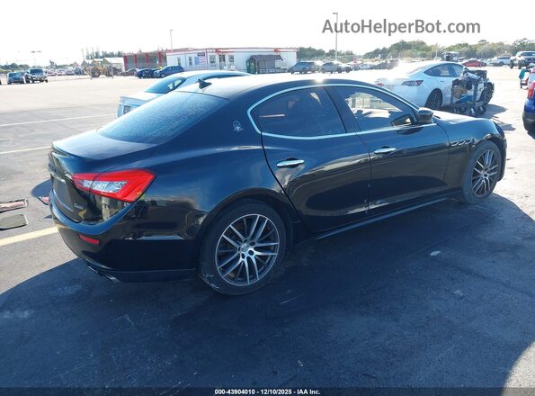 ZAM57XSA2G1178587 2016 MASERATI GHIBLI Black Trasero derecho