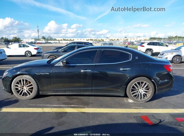 ZAM57XSA2G1178587 2016 MASERATI GHIBLI Black Vista interior trasera