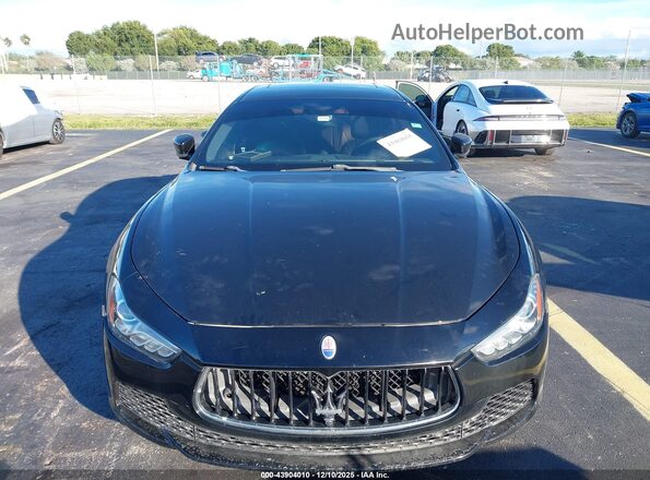ZAM57XSA2G1178587 2016 MASERATI GHIBLI Black Vista frontal