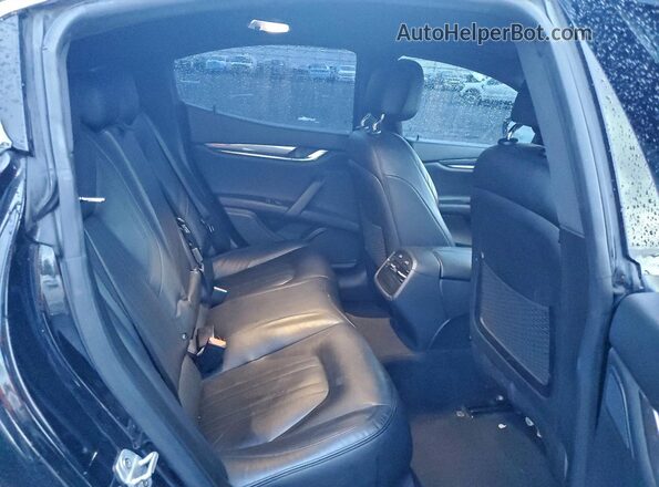 ZAM57XSA5L1345034 2020 MASERATI GHIBLI Черный Вид задних сидений