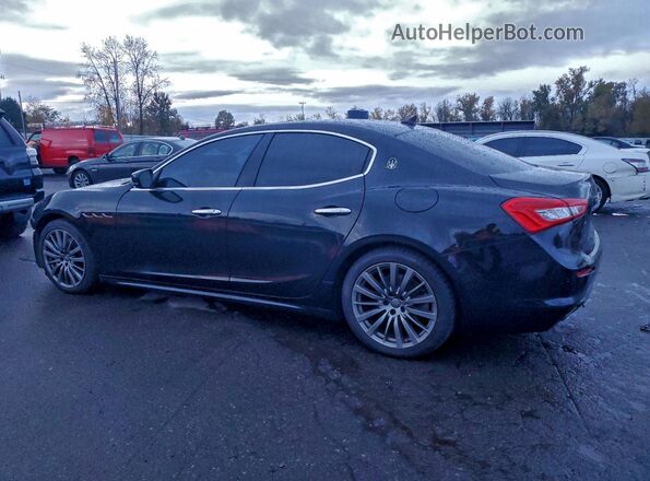 ZAM57XSA5L1345034 2020 MASERATI GHIBLI Черный Задняя левая четверть