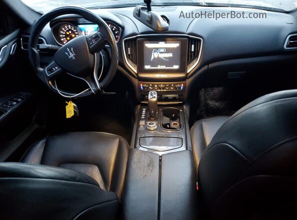 ZAM57XSA5L1345034 2020 MASERATI GHIBLI Черный 