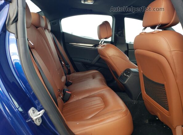 ZAM57XSA5PX419782 2023 MASERATI GHIBLI Blue Vista de los asientos traseros