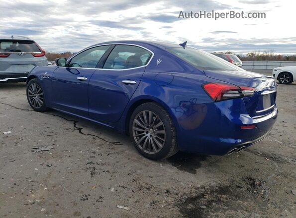 ZAM57XSA5PX419782 2023 MASERATI GHIBLI Blue Trasero izquierdo