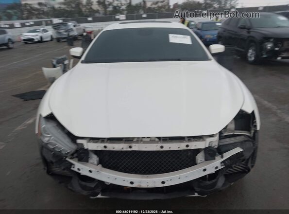 ZAM57XSA7L1344497 2020 MASERATI GHIBLI Белый Вид задней части салона