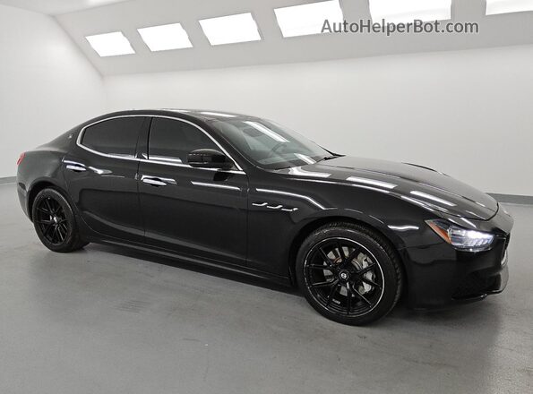 ZAM57XSA8H1226675 2017 MASERATI GHIBLI Black 