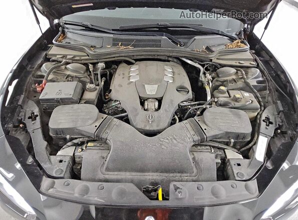 ZAM57XSA8H1226675 2017 MASERATI GHIBLI Black Widok wnętrza z tyłu