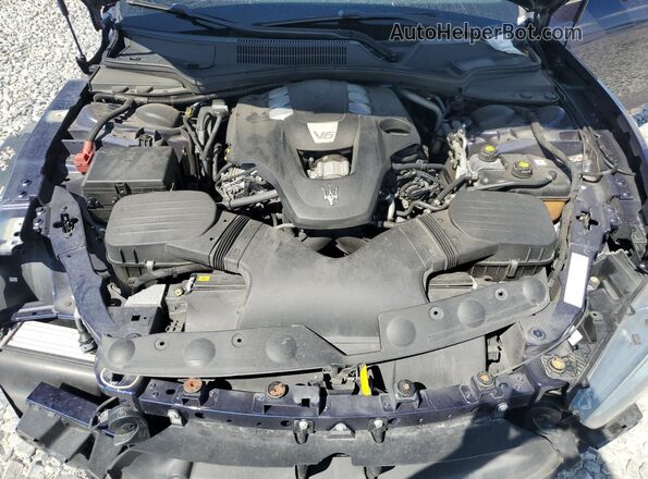 ZAM57XSL9K1336529 2019 MASERATI GHIBLI Blue Вид задньої частини салону