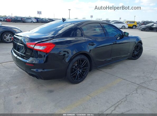 ZAM57YSS3K1313549 2019 MASERATI GHIBLI Черный Задняя правая четверть