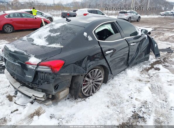 ZAM57YTAXM1371263 2021 MASERATI GHIBLI Black Tył prawy
