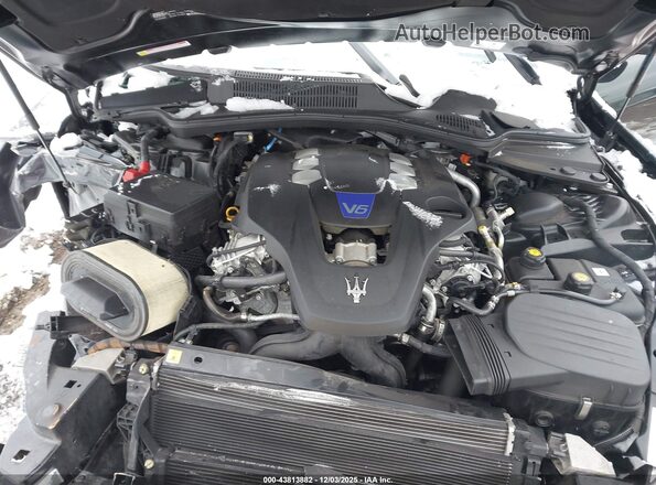 ZAM57YTAXM1371263 2021 MASERATI GHIBLI Black Widok z tyłu