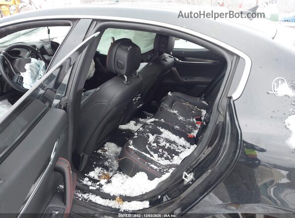 ZAM57YTAXM1371263 2021 MASERATI GHIBLI Black Widok naklejki z numerem VIN