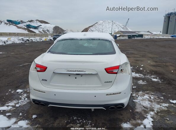 ZAM57YTL0K1322135 2019 MASERATI GHIBLI White 