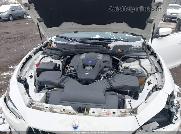ZAM57YTL0K1322135 2019 MASERATI GHIBLI White Widok z tyłu