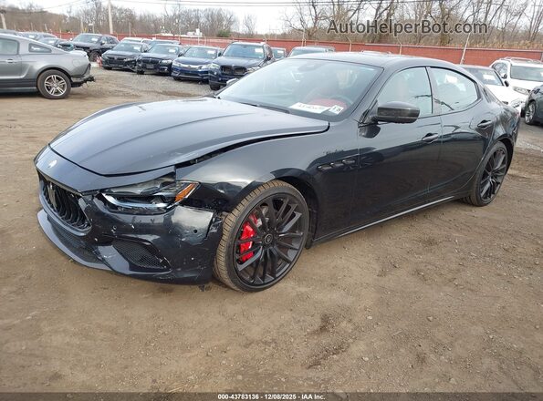 ZAM57YTM1PX411628 2023 MASERATI GHIBLI Black Przód lewy